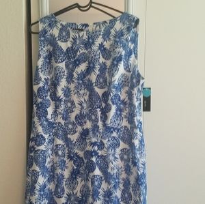 Pineapple Shift Dress
